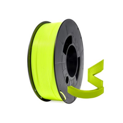 PLA-HD  1.75mm / Giallo fluo / Fluorescent yellow / Amarillo fluorescente / 1 kg / Winkle in stampa 3d